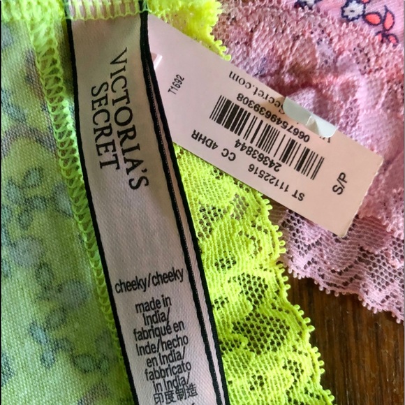 3 NWT Victoria’s Secret “Cheeky” Panties - Picture 2 of 4